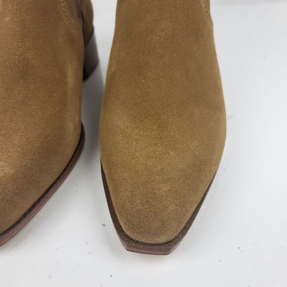 Cole Haan Naia Women's Booties Pointed Toe Block Heel Brown Size 7.5 US - Picture 5 of 10